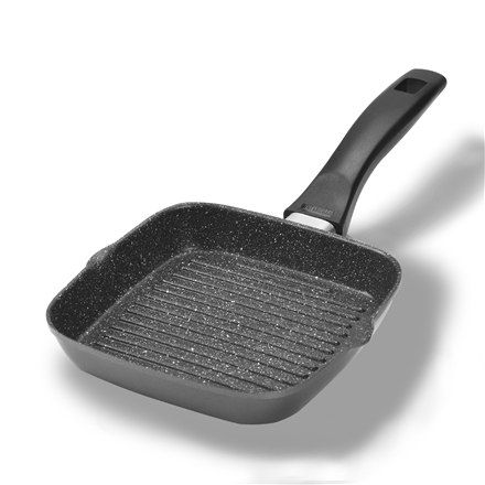 Stoneline Square Griddle Pan 21998 Grill, Średnica 16 cm, Nadaje się do płyty indukcyjnej, Stały uch